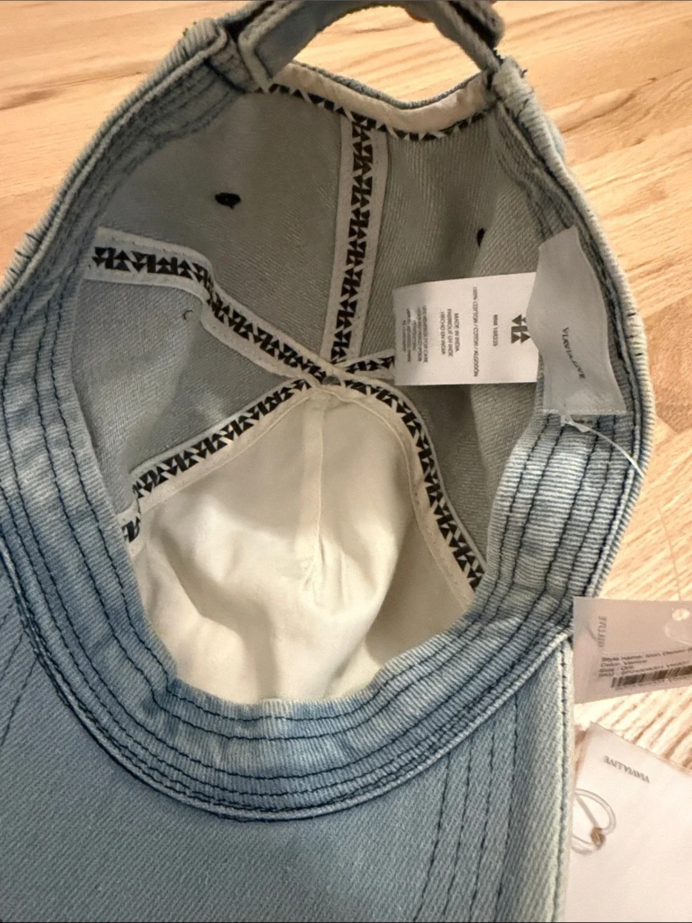 NWT Viavia Denim Icon Baseball Hat